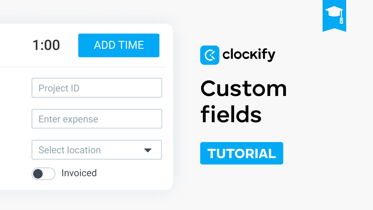 time tracking tutorial custom fields