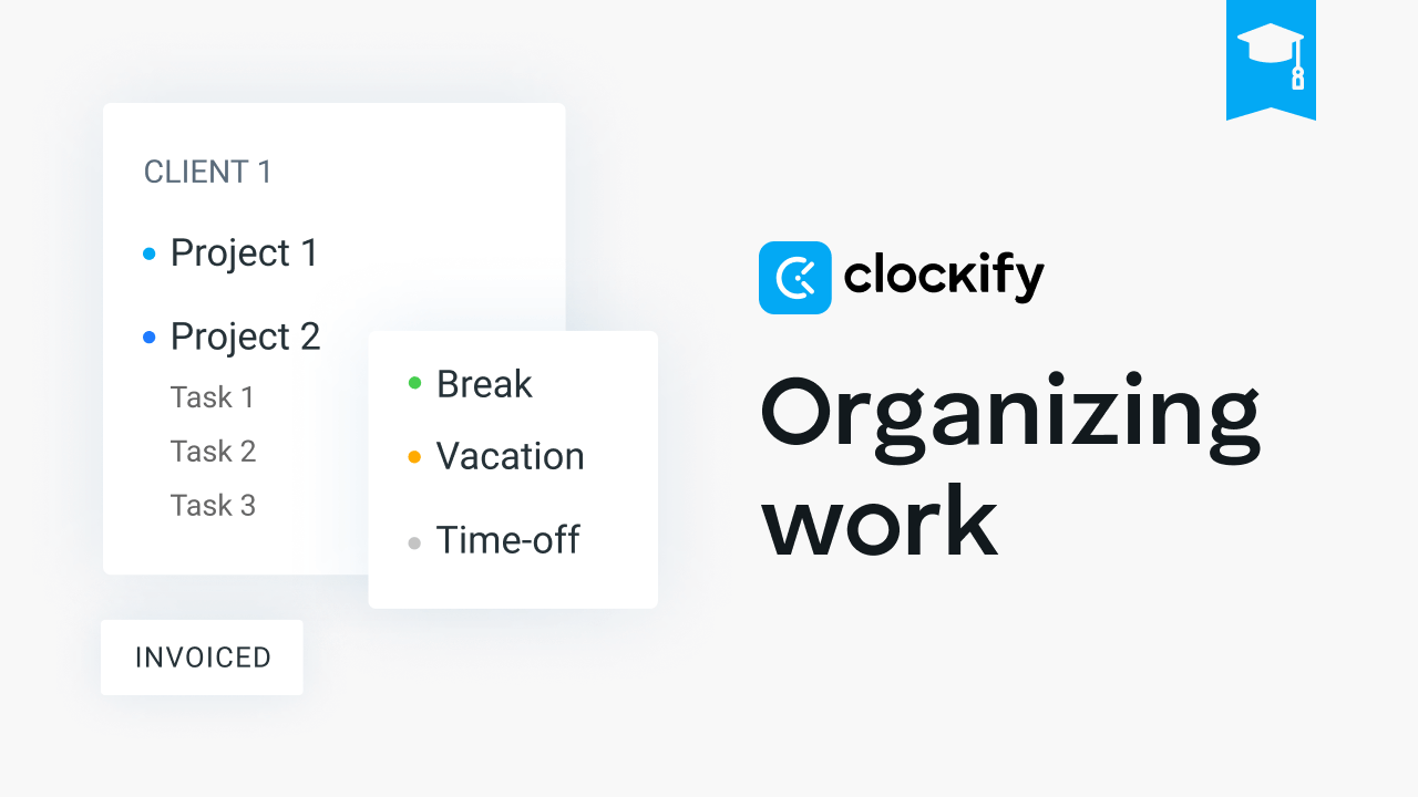 time tracking tutorial organizing