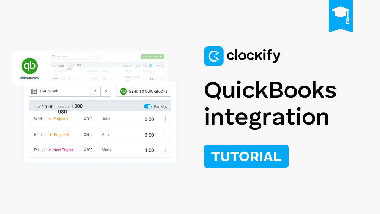 Tutorial de control del tiempo: QuickBooks