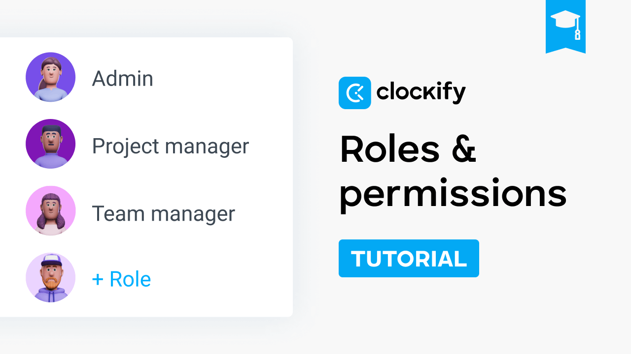 time tracking tutorial roles