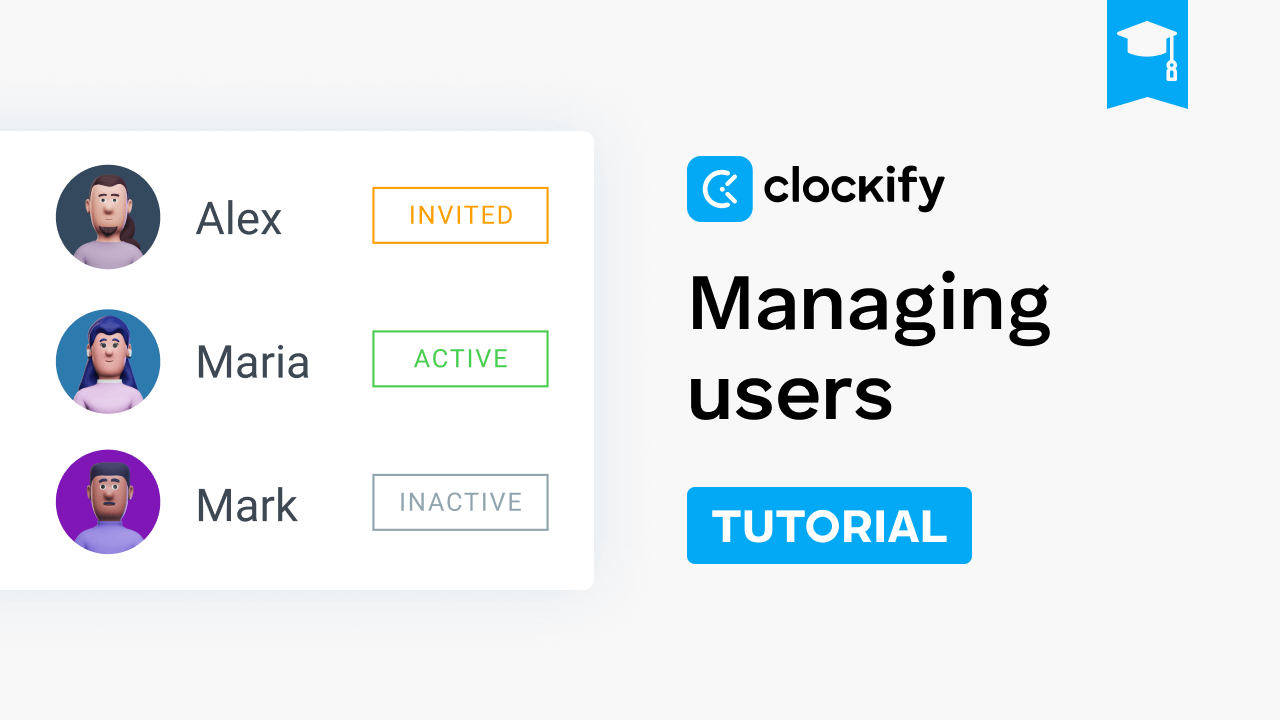 time tracking tutorial users