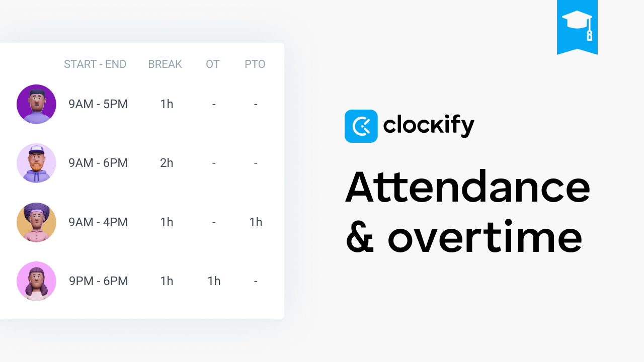 attendance and overtime tracking tutorial