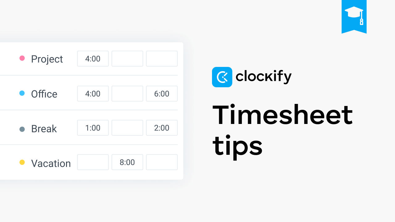 Zeiterfassung-Tutorial: Tipps